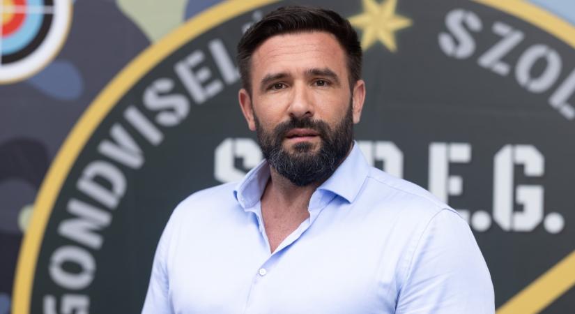 Csórics Balázs titokban, alig egy év után feleségül vette szerelmét