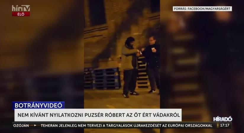 Puzsér Róbert felszívta magát - nem kívánt nyilatkozni  videó