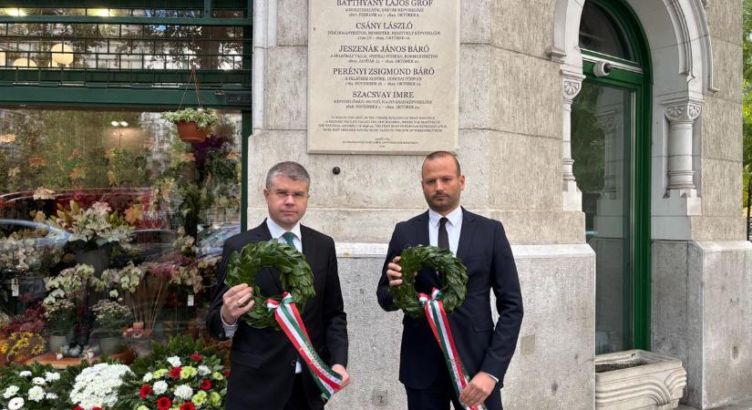 Magyarország első miniszterelnöke a hazaszeretet példaképe - a megtorlás áldozataira emlékezett a zalai országgyűlési képviselő