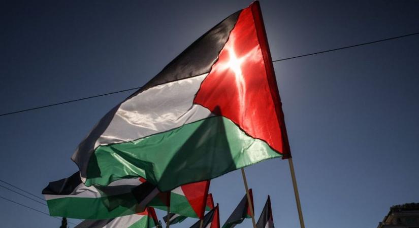 Palesztinpárti tüntetést tartottak Budapesten