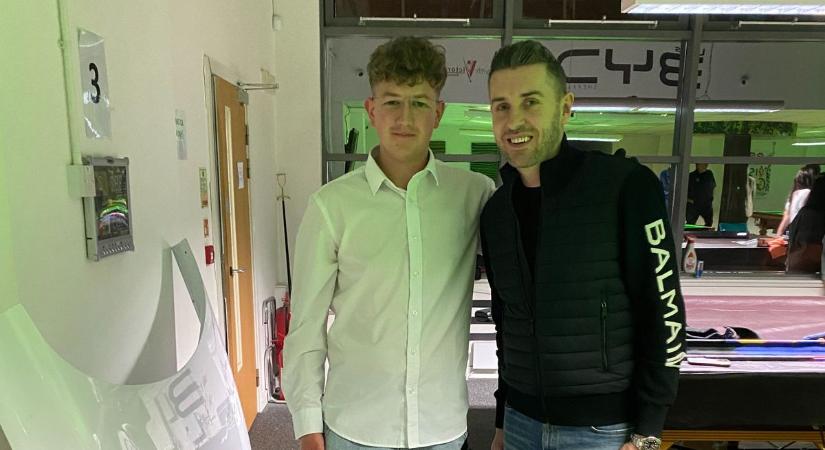 A győri snooker játékos a profivá válás útján - videó, fotók