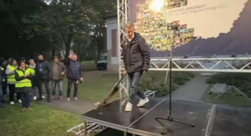 Magyar Péter „Orbán Viktoron” állt bosszút az újabb lebukás miatt (VIDEÓ)