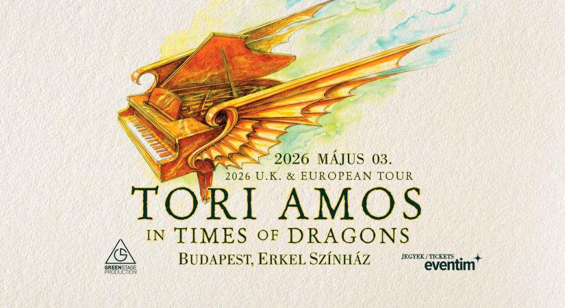 Tori Amos budapesti koncertjére már lehet jegyeket vásárolni