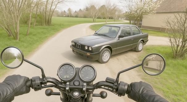 Olvasói: a motorosok miért nem ismerik a KRESZ-t és a jobbkéz-szabályt?