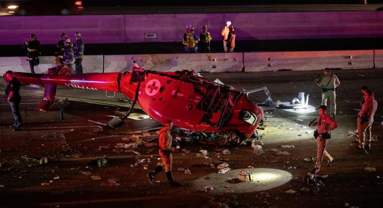 Lezuhant egy mentőhelikopter Kaliforniában