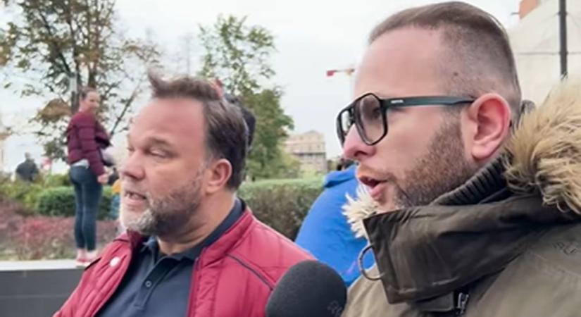 „Szégyelld magad, hogy még hazudozol is” – keményen visszaszólt Varga Ádám az őt lökdöső Aranyosinak (VIDEÓ)