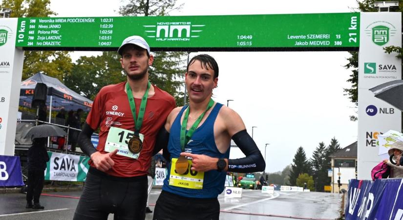 Új pályacsúccsal nyert félmaratont Szlovéniában Szemerei Levente