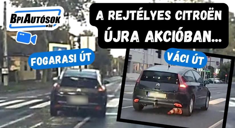 Feltűnt a rejtélyes Citroën a város egy újabb pontján