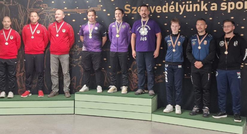 Puskások, pisztolyosok: a ZTE SKK nem fukarkodott az érmekkel