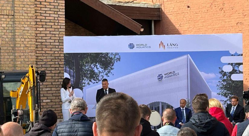 Budapesten lesz a világ vizes sportjainak főhadiszállása. A XIII. kerületben épül fel a World Aquatics globális központja