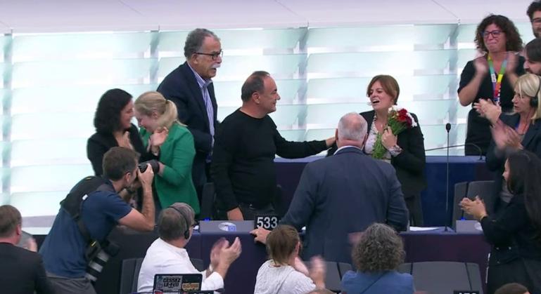 Nem adta ki Magyar Péter, Dobrev Klára és Ilaria Salis mentelmi jogát az Európai Parlament  videó