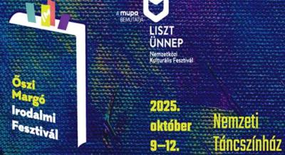 Őszi Margó Fesztivál, 2025. október 9-12.