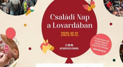 Családi nap a Lovardában, 2025. október 12.