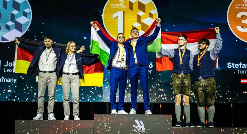 Bajnok lett a Pannonhalmi Főapátság iskolájának volt diákja az EuroSkills-en