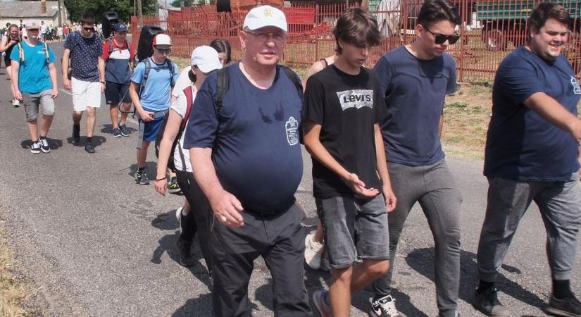 Édesapák és fiaik zarándokoltak a hétvégén