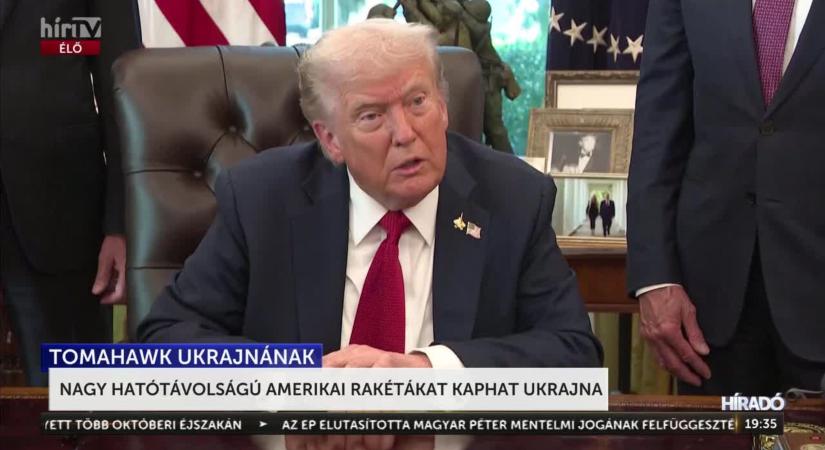 Trump aggódik, Putyin keményen reagál: A Tomahawk rombolná a kapcsolatokat!  videó