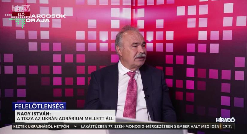Nagy István: A Tisza az ukrán agrárium mellett áll! Ezzel elárulják a gazdákat!  videó