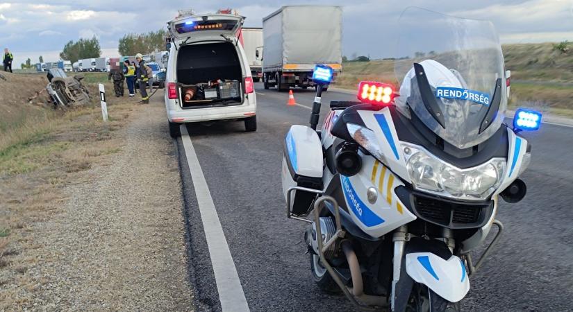 Ketten megsérültek a csávolyi balesetben, kihajítottak egy tetemet a menhelynél