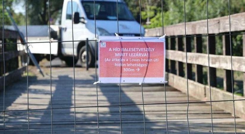 Lezárnak egy veszélyes hidat Szolnokon, ezt kell tudni a felújításról