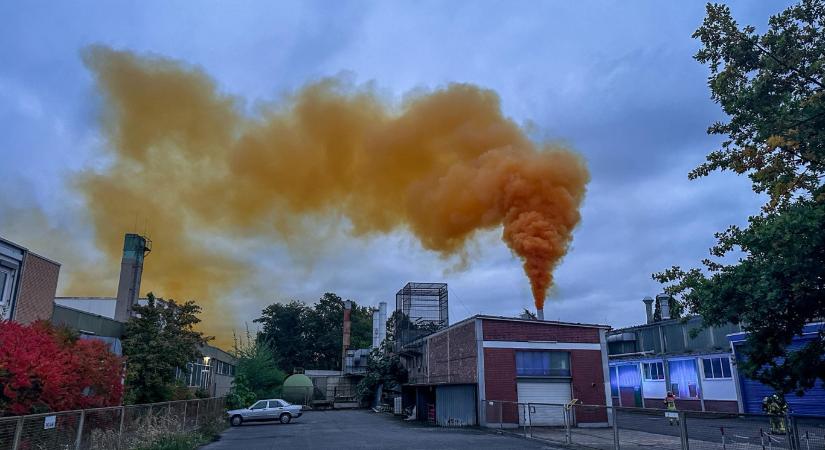 Mérgező gázfelhő szabadult fel a bajorországi Aschaffenburg felett