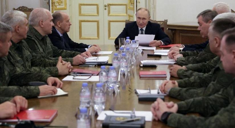 Putyin számokat is közölt: ekkora területet foglalt el idén az orosz hadsereg Ukrajnában