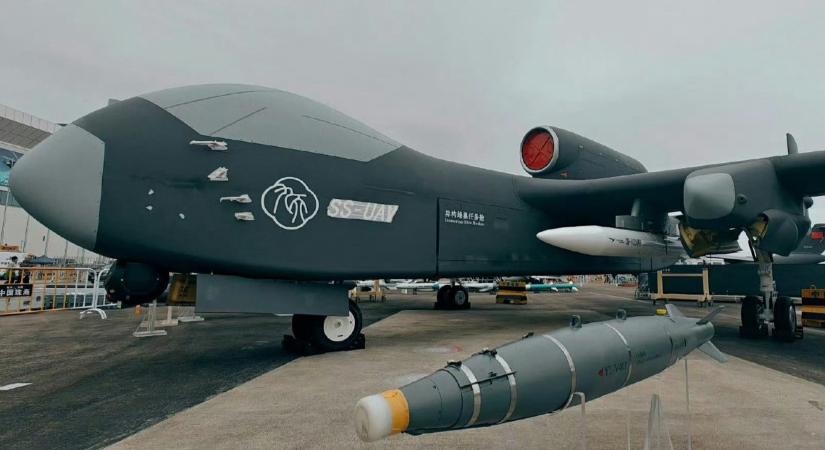 Halál a felhők felettről – bemutatjuk Kína új szuperfegyverét, a nehézbombázó drónt