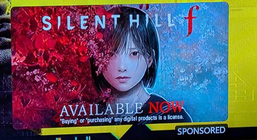 Az Xbox figyelmeztet: csak egy licencet veszünk a Silent Hill f-hez, nem birtokoljuk