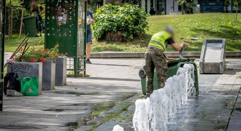 Ez már több a soknál: akadályozzák a kukák a forgalmat – háborog olvasónk