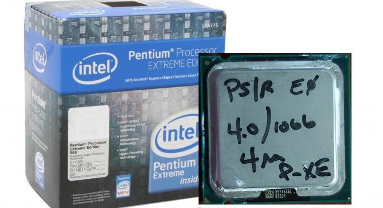 A csúcstartó Intel Pentium 4, ami soha meg sem jelent