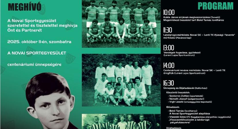 Száz év után jöhet a revans Lenti és Nova között: centenárium, ahogy még nem volt