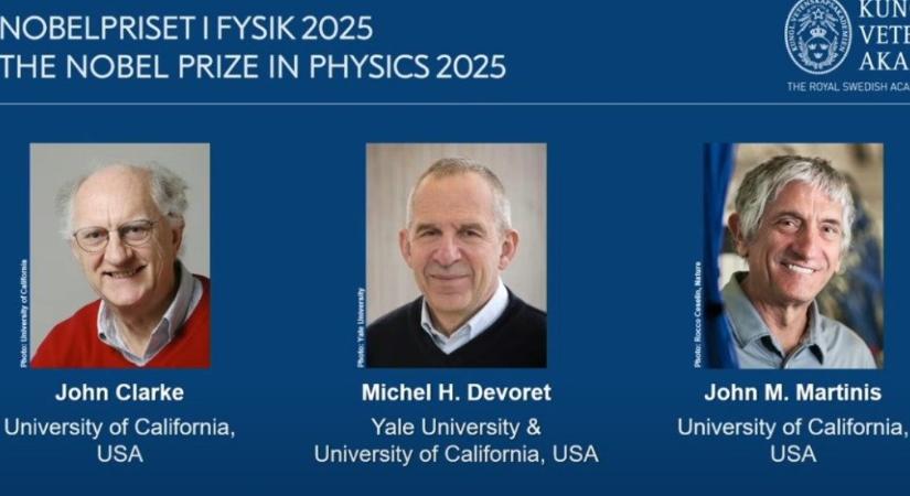 A kvantummechanika titkaiért járt idén a fizikai Nobel-díj