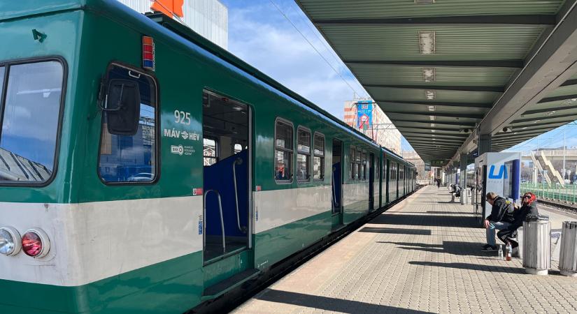 Most érkezett: szörnyű HÉV-baleset történt, nagy a baj