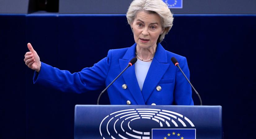Von der Leyen: Az EU-nak reagálnia kell Oroszország hibrid hadviselésére