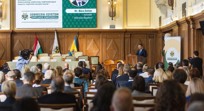 Fontos megállapodások születtek a Debreceni Egyetem III. Compliance Konferenciáján