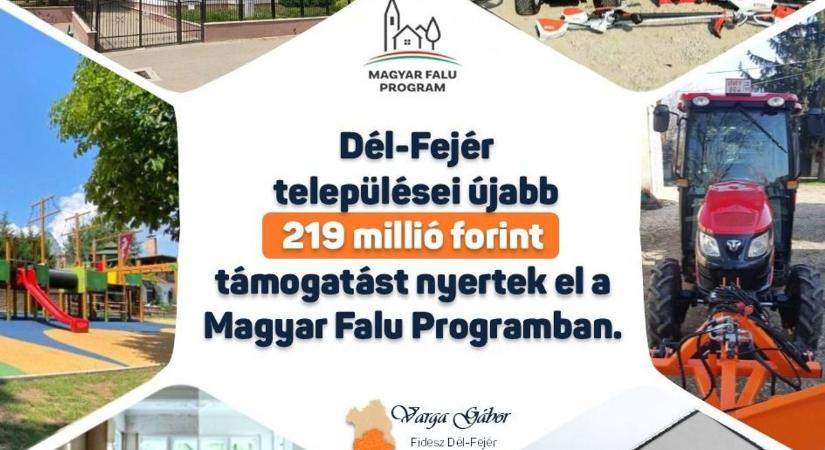 Újabb 219 millió forint fejlesztés Dél-Fejérben: megújulnak közösségi terek, óvodák és önkormányzati épületek