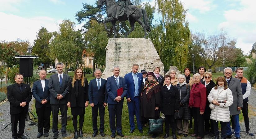 A párkányi csatára emlékeztek