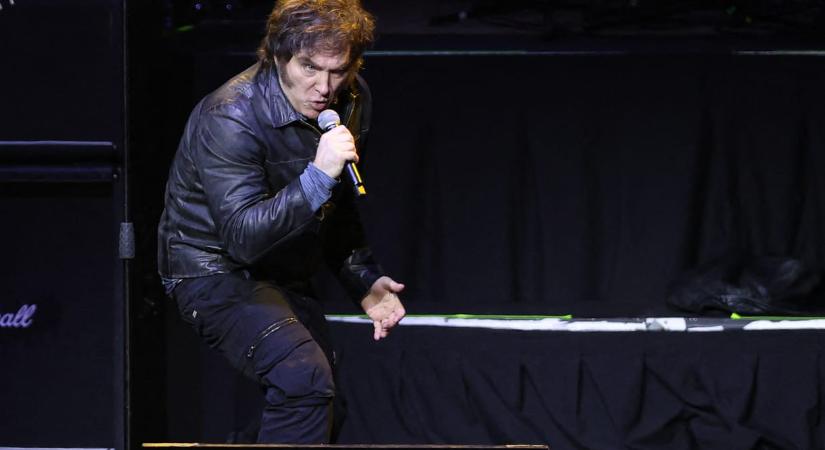Rockkoncertet adott Argentína elnöke, ha már a gazdaságot nem sikerül rendbe hoznia