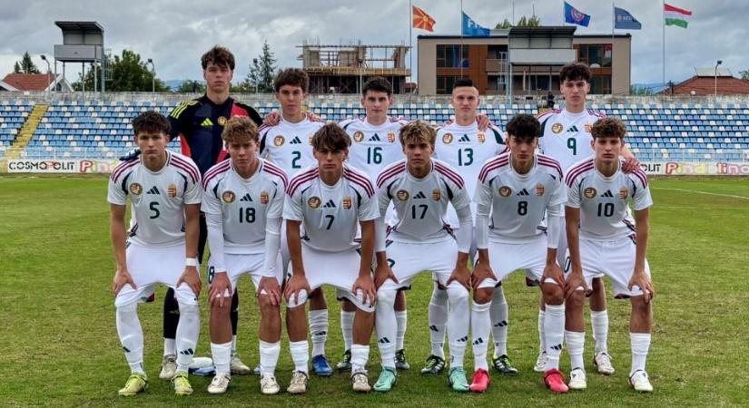 U17-es válogatott: A gyönyörű szabadrúgásgól sem volt elég, döntetlennel kezdte az Eb-selejtezőt a magyar csapat - videó