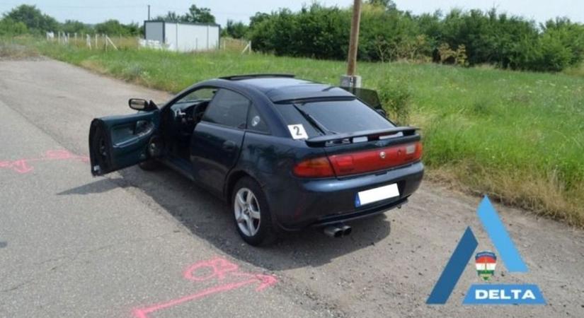 Drogmámoros autós üldözés Ladányban! Hátramászott a sofőr, de így is utolérte a végzete