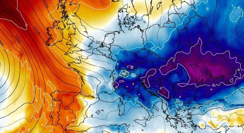 Jövő héten akár havazhat is, térképeken mutatjuk, mikor érkezik meg a szokatlanul hideg idő