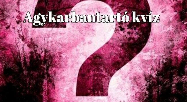 Tíz hibátlan szellemi tornagyakorlat következik - Agykarbantartó kvíz