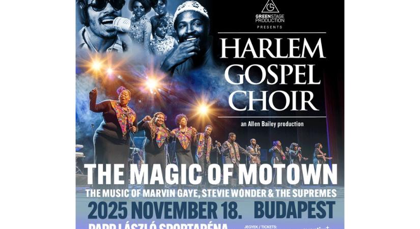 A világ legismertebb gospel kórusa 7 év után újra Budapesten!