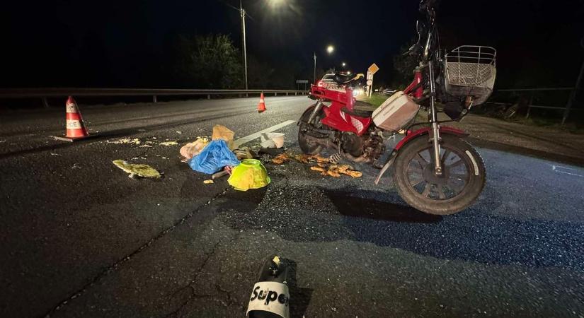 Súlyos baleset történt a 47-es főúton, Derecske határában