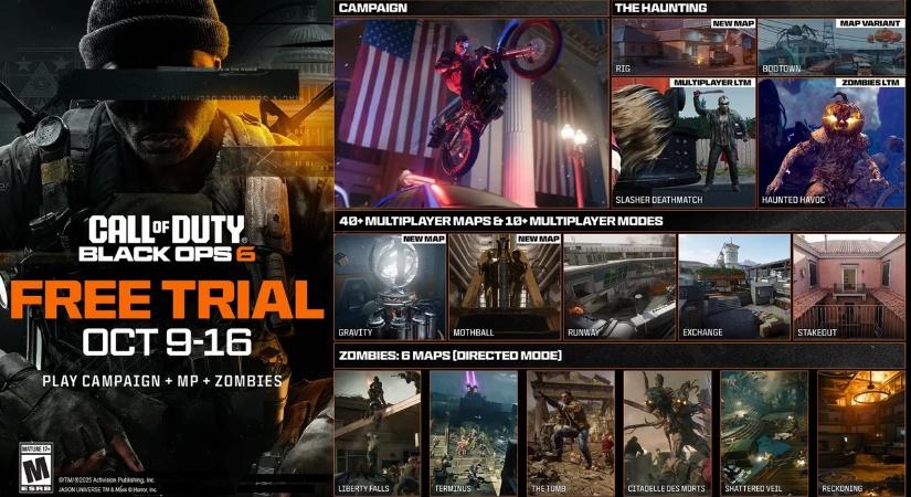 Az igen! Az Activision a teljes Call of Duty: Black Ops 6-pakkot ingyenessé teszi a Battlefield 6 premierjének hetére