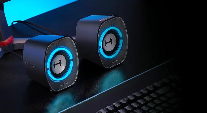 Kis méretben ígér korrekt hangzást az Edifier új gamer hangszórója