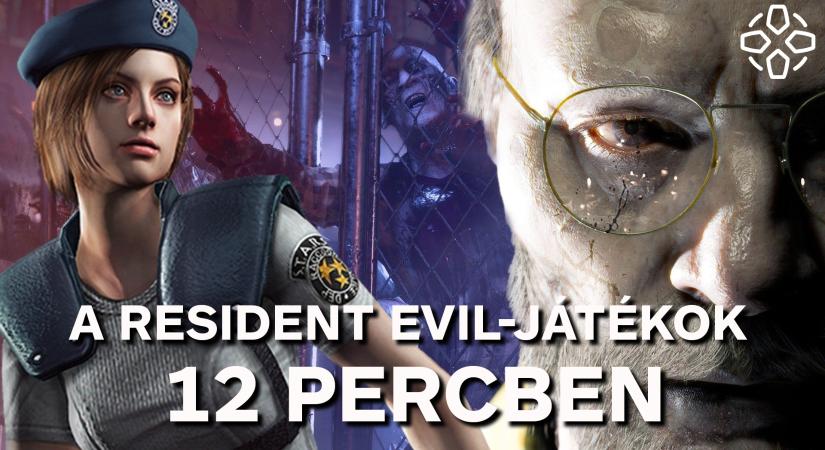 VIDEÓ: Resident Evil: Légy naprakész 12 percben!