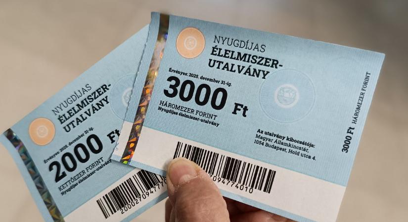 Sérült a nyugdíjas élelmiszer-utalványa? Van megoldás!