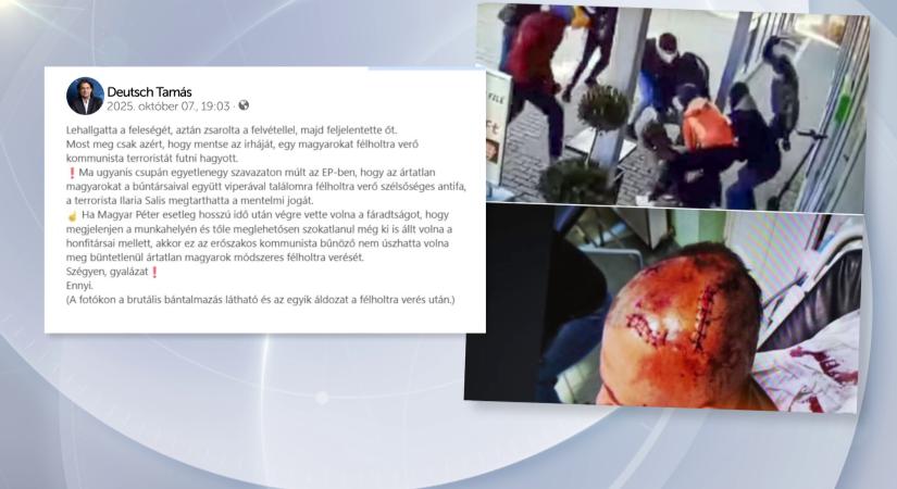 Deutsch Tamás: Magyar Péter megakadályozhatta volna, hogy Ilaria Salis megtarthassa mentelmi jogát
