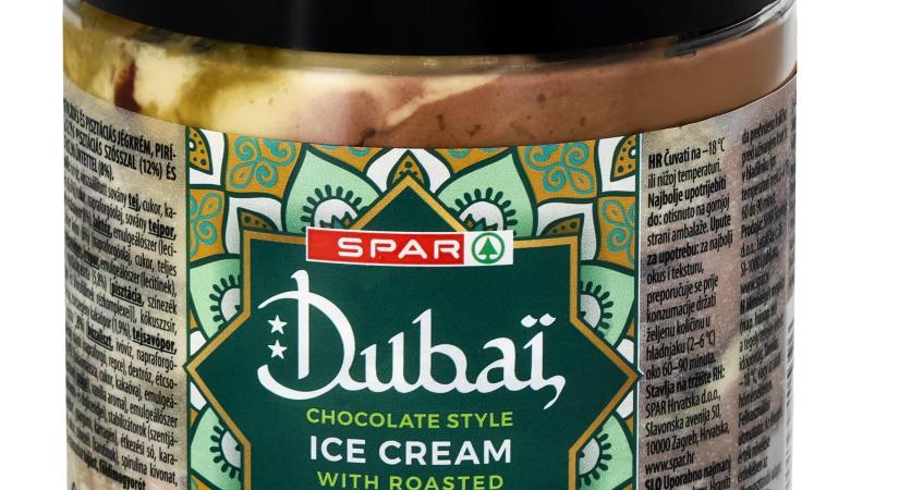A SPAR dubai csoki ízű fagylaltja lett a legújabb magyar exporttermék