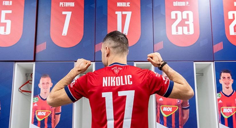 Nikolics visszakapta a szerencseszámát az Újpest elleni meccs előtt